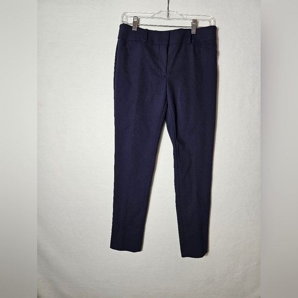 LOFT Marisa Skinny Navy Pants Women's Size 2 - Picture 5 of 10
